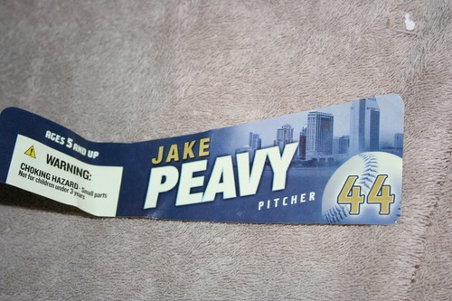 McFarlane Jake Peavy 2008 variante gris uniforme figura serie 16 sellado sin usar - Imagen 9 de 9