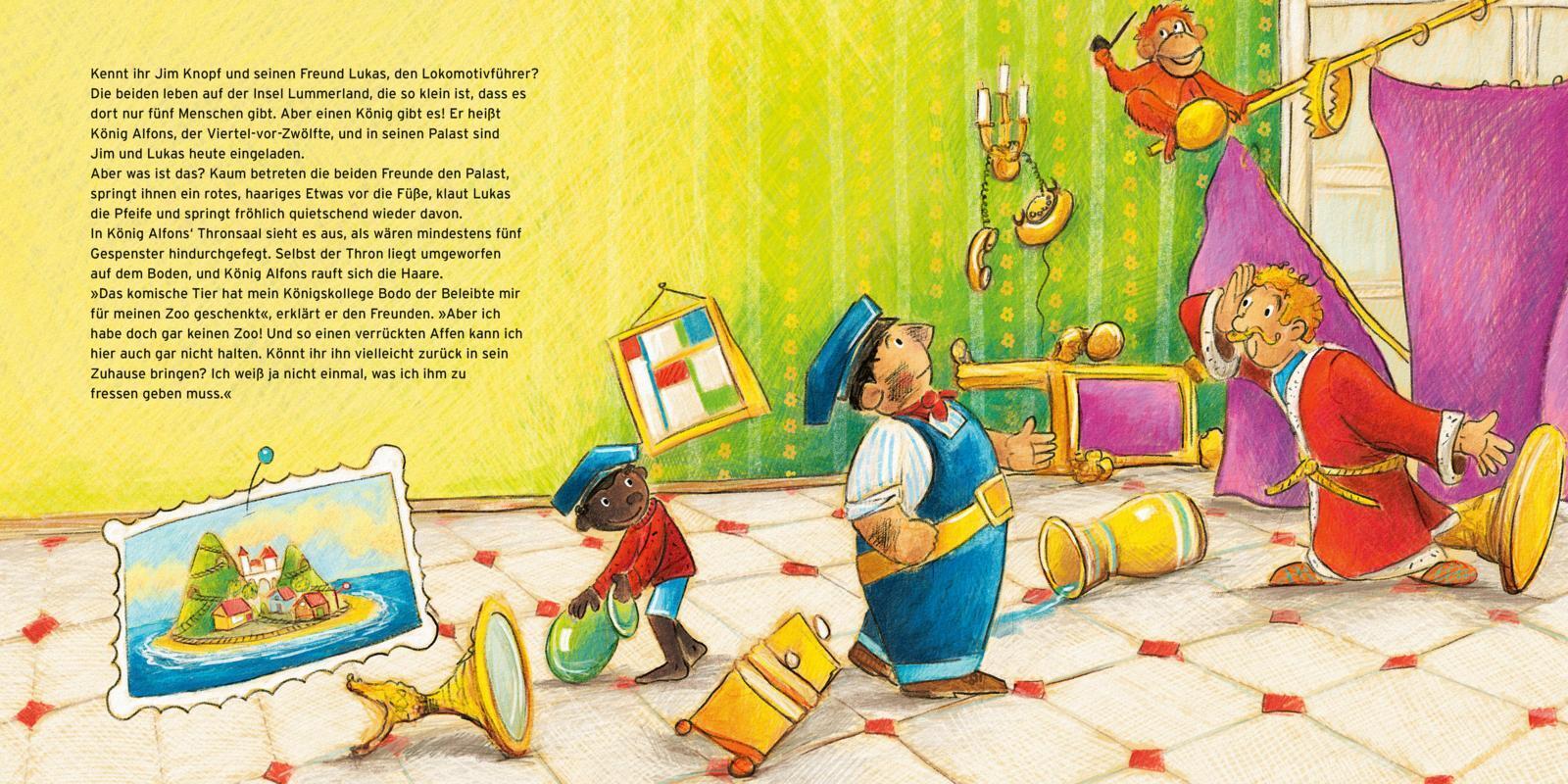 Thumbnail - Jim Knopf: Jim Knopf Und Die Spuren Dschungel, Michael Ende