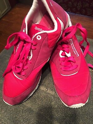 Womens Reebok Classic Hot Pink/ Suede 