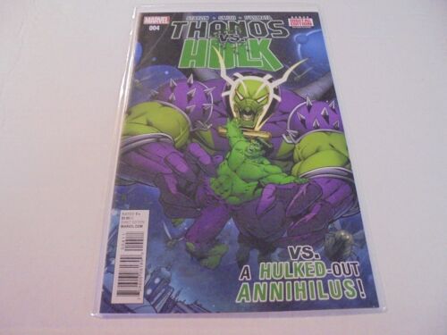 Thanos Vs. Hulk #4 Marvel NM Comics Book - Afbeelding 1 van 1