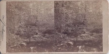 1870s ANDERSON STEREOVIEW HAVERHILL MA WHITTIER BROOK IN LOCAL PARK?