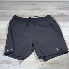 Whoop Shorts Mens Sz XL Black 4.0 Performance Lined Training Lifting Gym Running