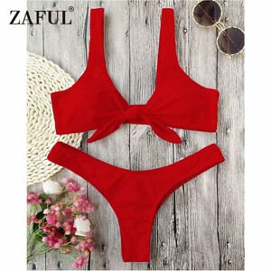 zaful scoop neck bikini