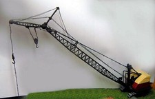 22RB Lattice Crane Fly Jib 55 on E31b UNPAINTED N Gauge Scale Langley Model Kit