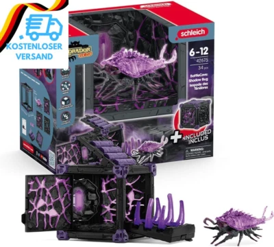 BESUCHE DEN SCHLEICH-STORE Schleich ELDRADOR CREATURES | BATTLE CAVE Schattenassel 42675 | Set Aus ELDRADOR