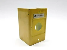 Allen Bradley 800H-1HZ Yellow 1 Button Painted Steel Enclosure COVER ONLY