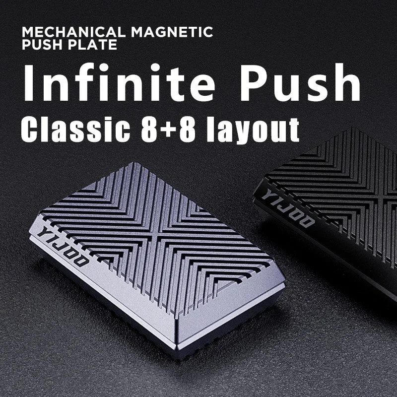 Magic Slide Fidget Magnetic Cube Fidget Slider Metal Cube Fidget Toy Magnetic Push Slider ...