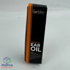 Organic ear oil Herblov natural remedies drops 1 oz soothing blend new