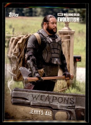 2017 Topps Walking Dead Evolution Weapons #W-12 Jerry's Axe