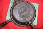 Griswold American #8 Cast Iron Waffle Iron 885B/886E 975C  Late Run Transitional