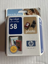 HP 58 Photo Ink Cartridge Inkjet Print Cartridge NEW