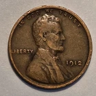 Nicer Low Mintage 1912 P Lincoln Wheat Cent