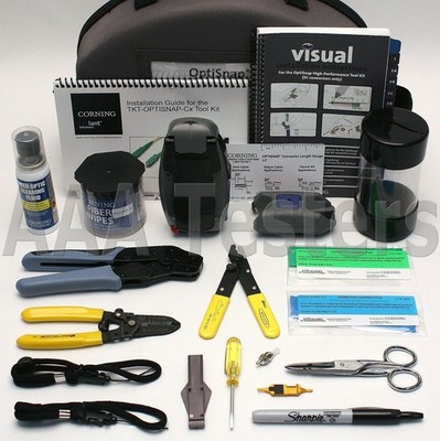 Corning Siecor Querformat TKT-OPTISNAP-CF Faser Anschluss Werkzeug Kit Tl-Ucp