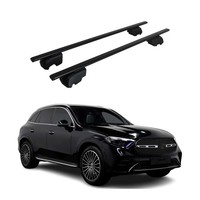 DachträGer GrundtäGer FüR Mercedes Glc X254 2022-2026 75Kg Metall Schwarz 2 Tlg