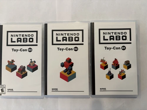 New ListingNINTENDO SWITCH "LABO TOY CON 01-02-03" GENTLY USED-GAME TESTED.