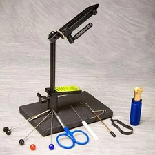 Griffin Montana Pro Fly Tying Vise Kit with Pedestal and Carrying Case