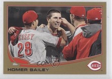 2013 Topps Gold 1973/2013 Homer Bailey #585 0a1