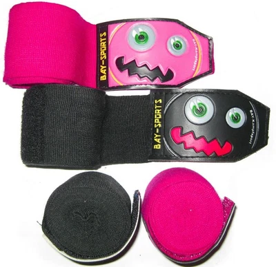 3D BAY monster face KINDER Boxbandagen Kids Box-Bandagen Muay Thai Thaiboxen MMA - Bild 1 von 4