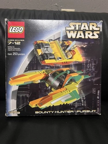 LEGO Star Wars Bounty Hunter Pursuit 7133 100% COMPLETE W/Box Manual Minifigures