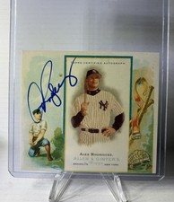 2006 Topps Allen Ginter Boxloader Auto Alex Rodriguez N43A-AR Hand Numbered 9/10
