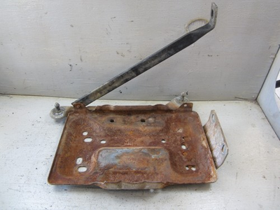 #ad 1994.5 1997 Ford F250 F350 7.3 Powerstroke Drivers Left Side Battery Tray OEM $75.00