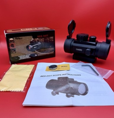 1X40mm - Tactical Rifle Scope 5 MOA Red Dot - Green Dot 11 & 20mm Picatinny Rail