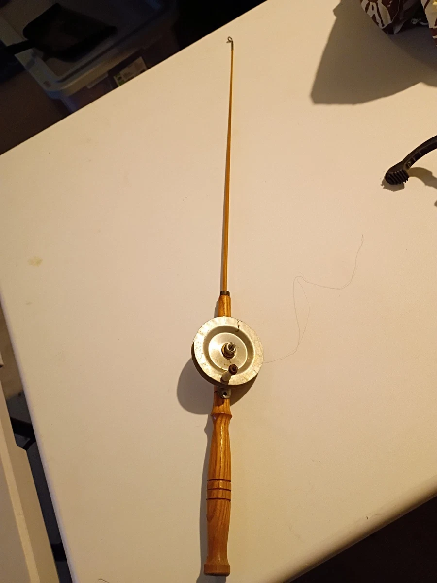 candy cane fishing pole Firebuggz Fire DAM Quick Reels Quick Stainless Steel 34.5﻿ The onlineshop Color:Whiskey Walleye