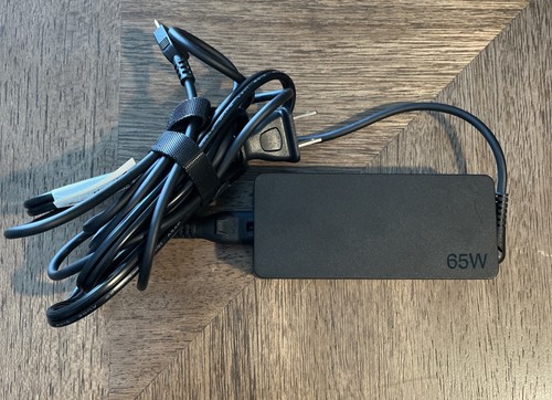 65W USB-C Charger Type-C Adapter For Lenovo ThinkPad X1 Carbon Yoga 47G1JEV