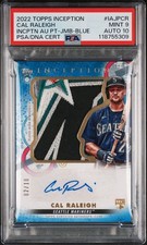 2022 Topps Inception - Inception Autograph Jumbo Patch Cal Raleigh #IAJP-CR  /10
