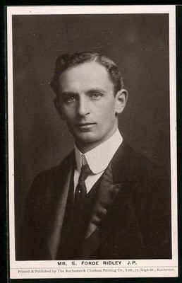 Mr. S. Forde Ridley J.P., Großbritannien, Ansichtskarte 