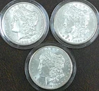 US 1904-O Morgan Dollar x3  **