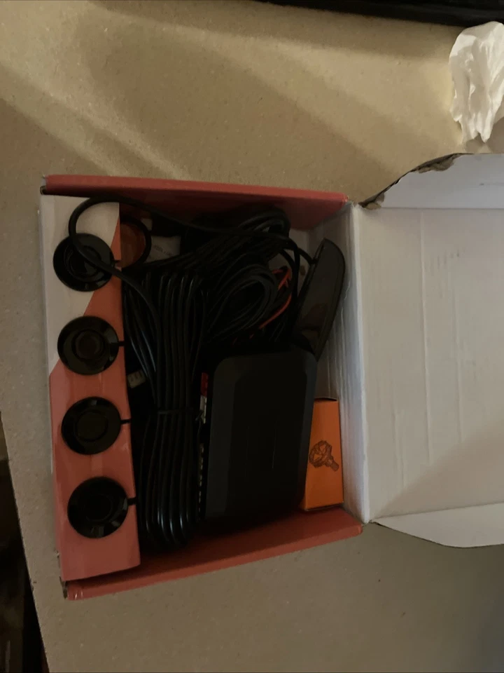 New 4 Parking Sensors LED Display Car Reverse Backup Radar System - Image 2 of 2