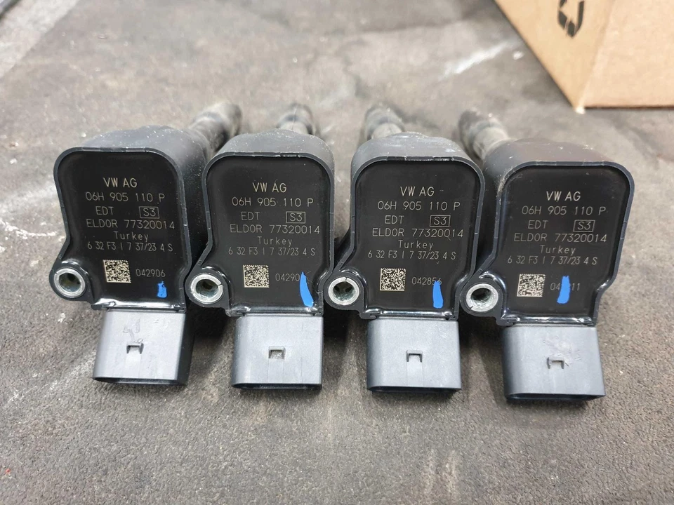 19 20 21 22 23 AUDI Q3  Set of 4 OEM Coil Packs ID# 06H905110P - Image 4 of 4