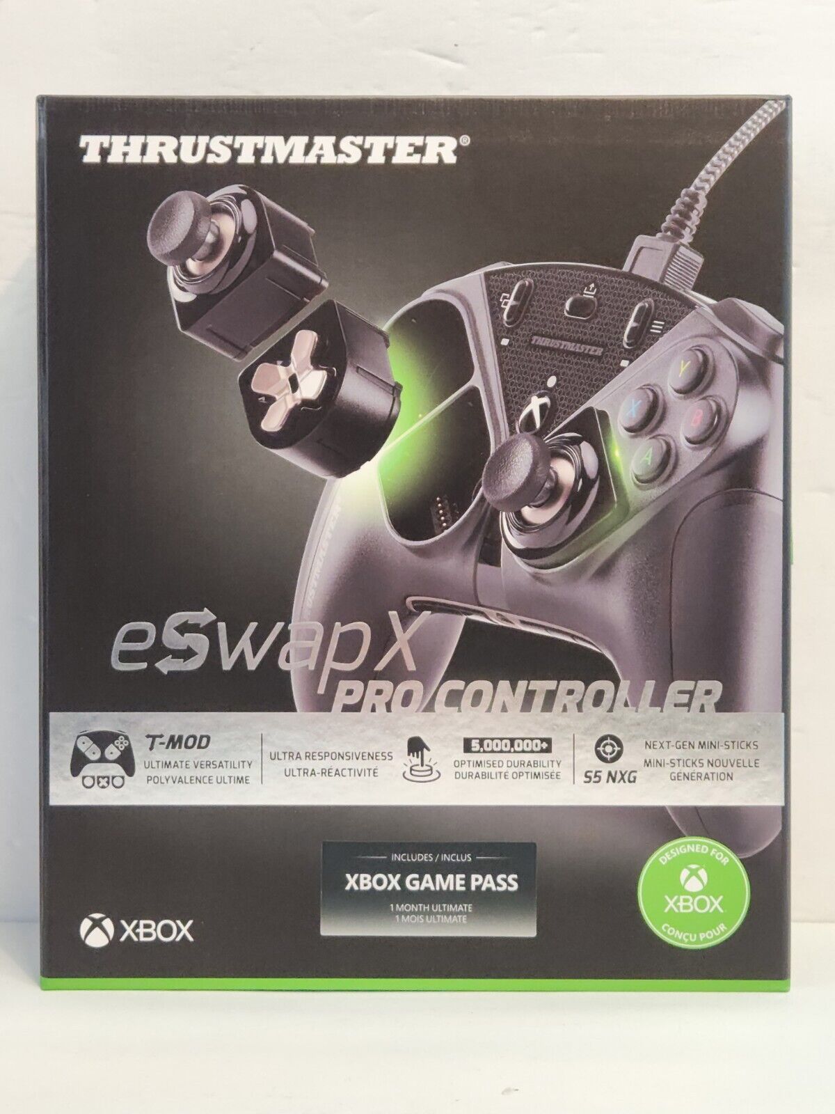 Thrustmaster Mando PC/Xbox One/X/S eSwap Negro