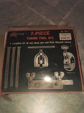 Vintage Buffalo 5pc Automotive Brake Line Tubing Flaring Tool Set Kit TTK-7