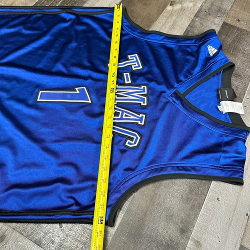 Vintage Orlando Magic Tracy McGrady T MAC Basketball Jersey Mens XL Blue Adidas - Picture 5 of 13