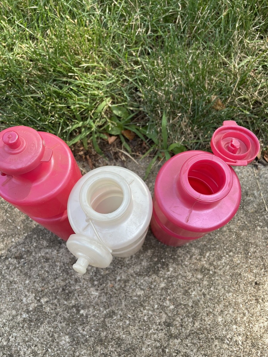 ヴィンテージ　LOOK ERGO BOTTLE　MADE IN ITALY Set of 3 Vintage Italian Bike Bicycle Water Bottle Italy