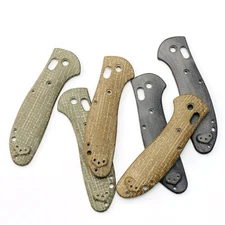 Handle Patch Custom Micarta Scales For Benchmade Griptilian 551 Knife Sets 1Pair