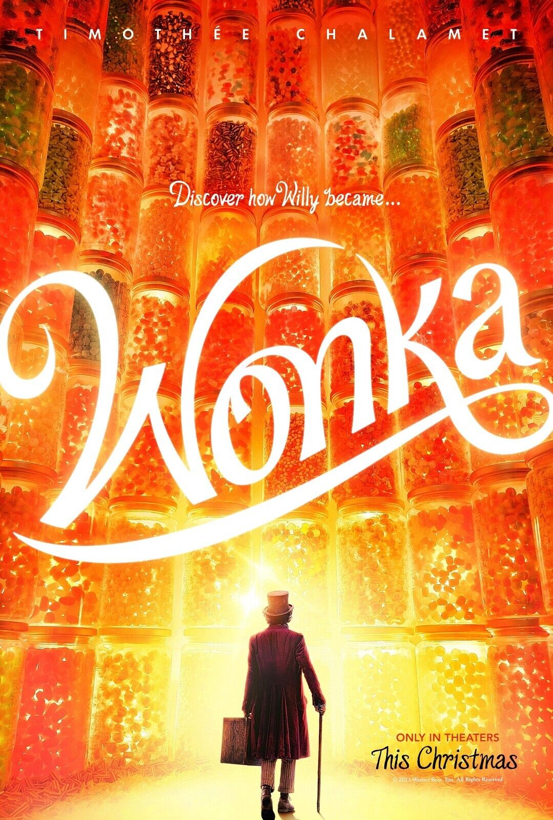Wonka movie poster (a) : 11" x 17" - Timothee Chalamet | eBay