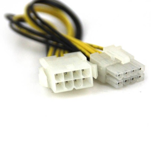 8Pin EPS (M) to 8Pin EPS (F) Power Supply Extention Cable (#99228) - 第 1/1 張圖片