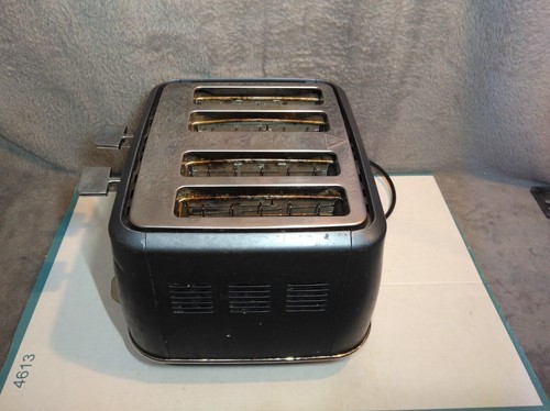 Morphy Richards Evoke Premium 4-Slice Toaster Steel Blue Working WELL USED WORN - Picture 22 of 24
