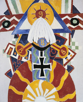 Marsden Hartley - Berlin Series No. 49 (1914-15) WW1 - 17'' x 22'' Fine Art Print