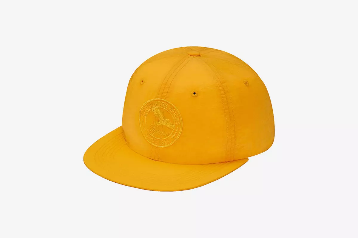Casquette chapeau SUPREME Wildlife 6 panneaux jaune