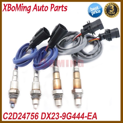 4PCS O2 Oxygen Sensor C2D24756 For Jaguar FType XF XJ 3.0L DX239G444