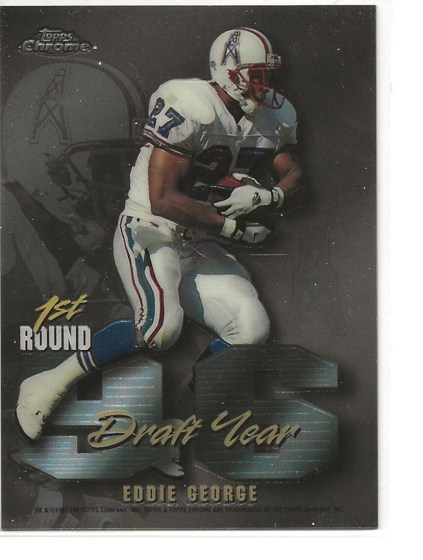 Eddie George trading card