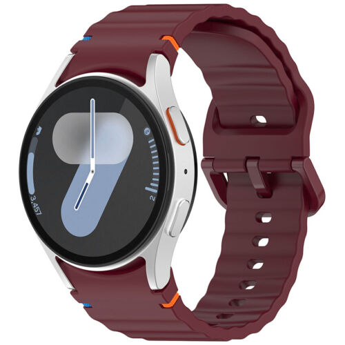 Wave Pattern Line Silicone Strap Bracelet Belt for Samsung Galaxy Watch 7 - Picture 57 of 84