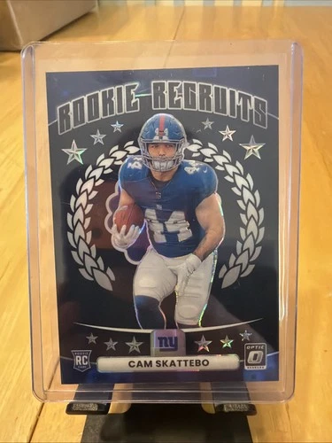 2025 Donruss Optic Cam Skattebo Black Pandora (RAW)