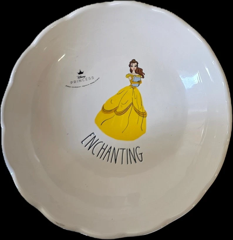 Rae Dunn Disney A Bela e a Fera*2 PRATOS ENCANTADOS SINO + Disney MRS.POTTS - Imagem 2 de 4