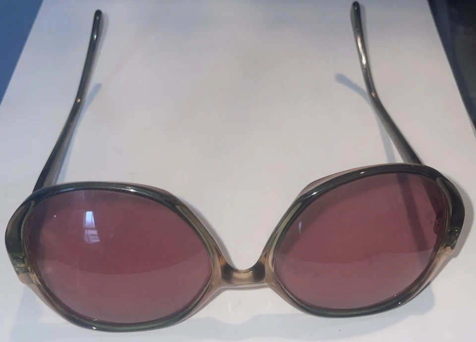 Eye Mystique de Univis. Gafas de sol vintage hechas en Alemania rosas lentes grandes ¡casi nuevas!! Foto 4 de 4