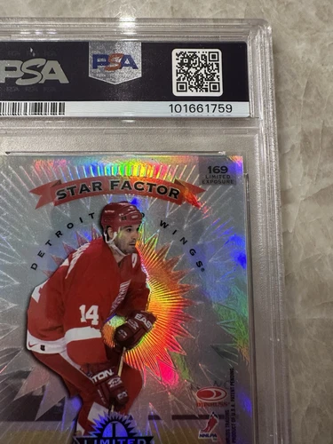 BRENDAN SHANAHAN 1997 DONRUSS LIMITED EXPOSURE PSA 7 PR /25 NHL HOCKEY HOF RARE - Picture 5 of 5